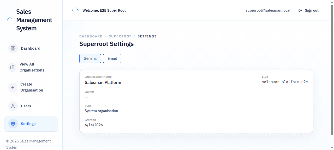 Superroot Settings